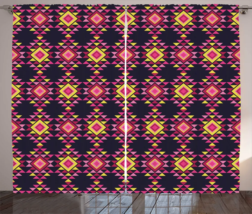 Tenda a Rombi ABAKUHAUS 280x245: Arredo Camera da Letto Multicolore