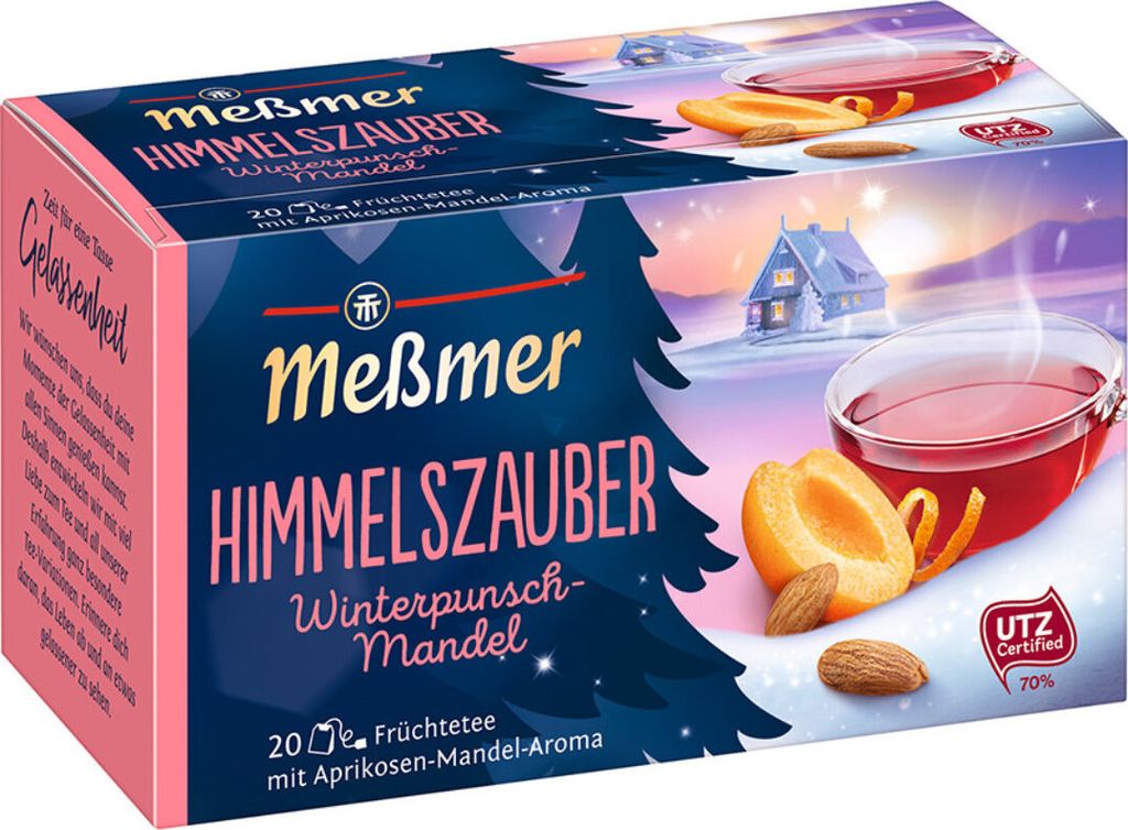 Meßmer Himmelszauber Früchtetee aromatisiert Aprikose Produktbild 