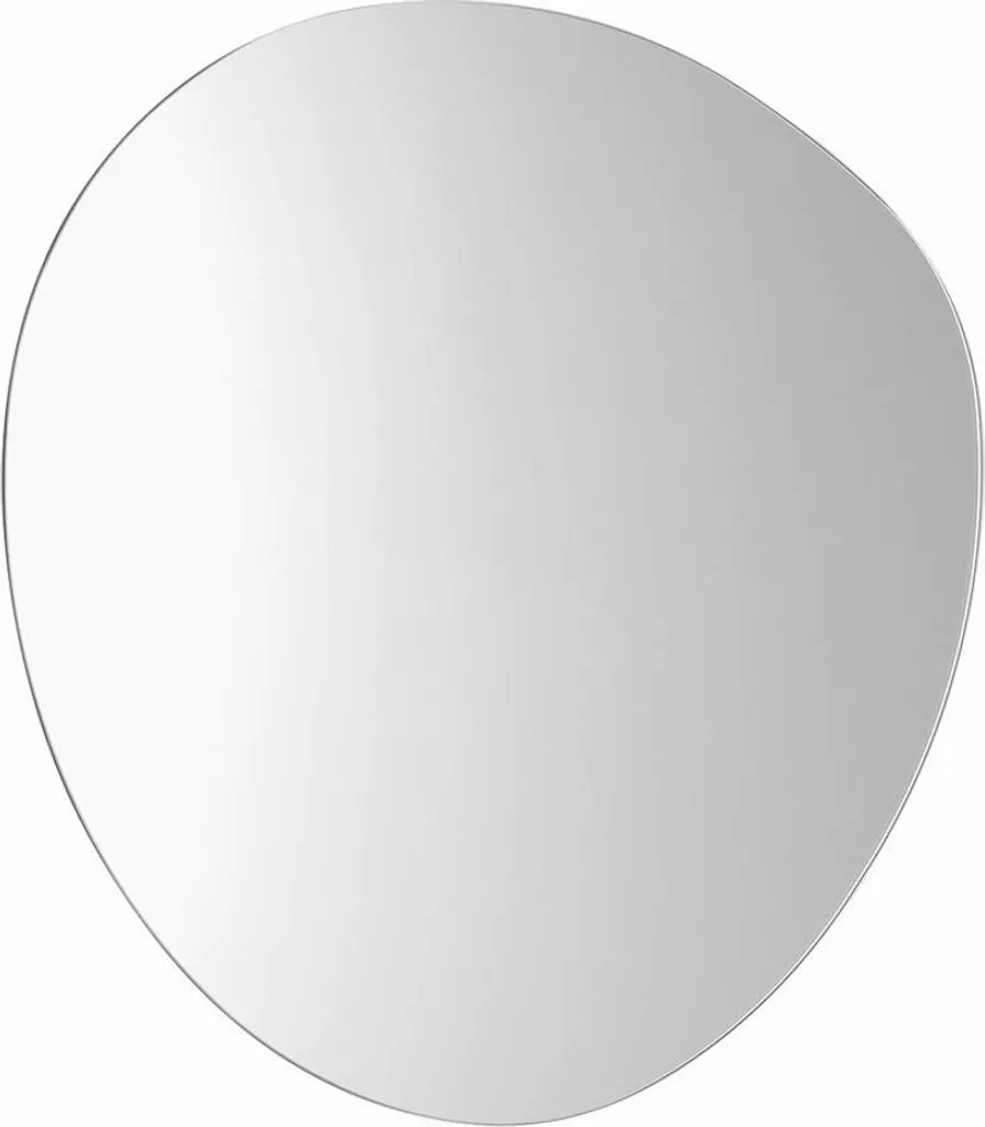 Miroir carré STEN 60x60cm pour salle de bain avec cadre en aluminium noir