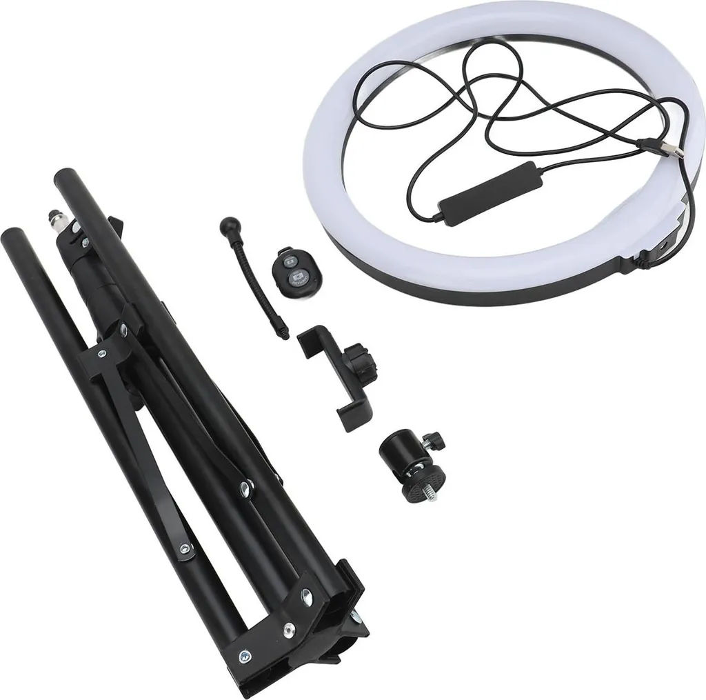 Ring light RVB 12" pour smartphone et kit d'éclairage de table - 2