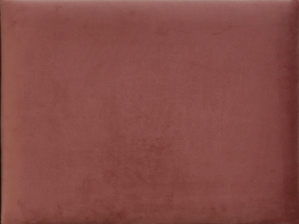 Lycce gepolsterte Wandpaneele Kopfstütze Wandkissen Wandpolster 40x30cm Polsterstoff Samtstoff, Farbe:rosé, Größe:40x30cm + Klett-Zubehör