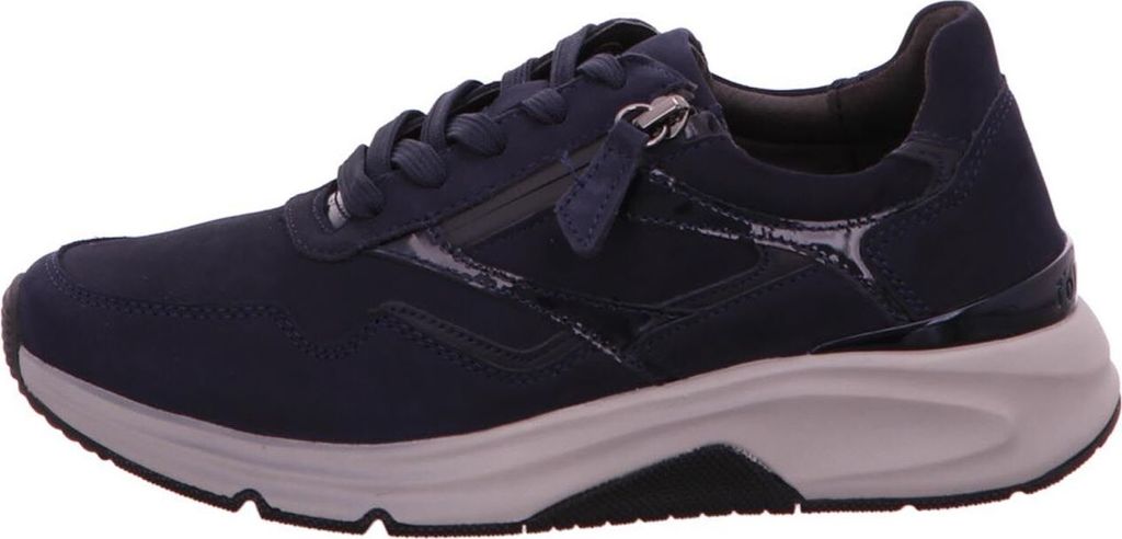 Gabor Rollingsoft  Veterschoenen Laag - blauw - Maat 38 Produktbild 