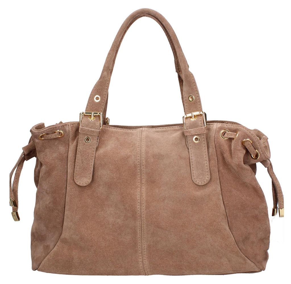Handtasche für Damen, aus echtem Leder, hergestellt in Produktbild 