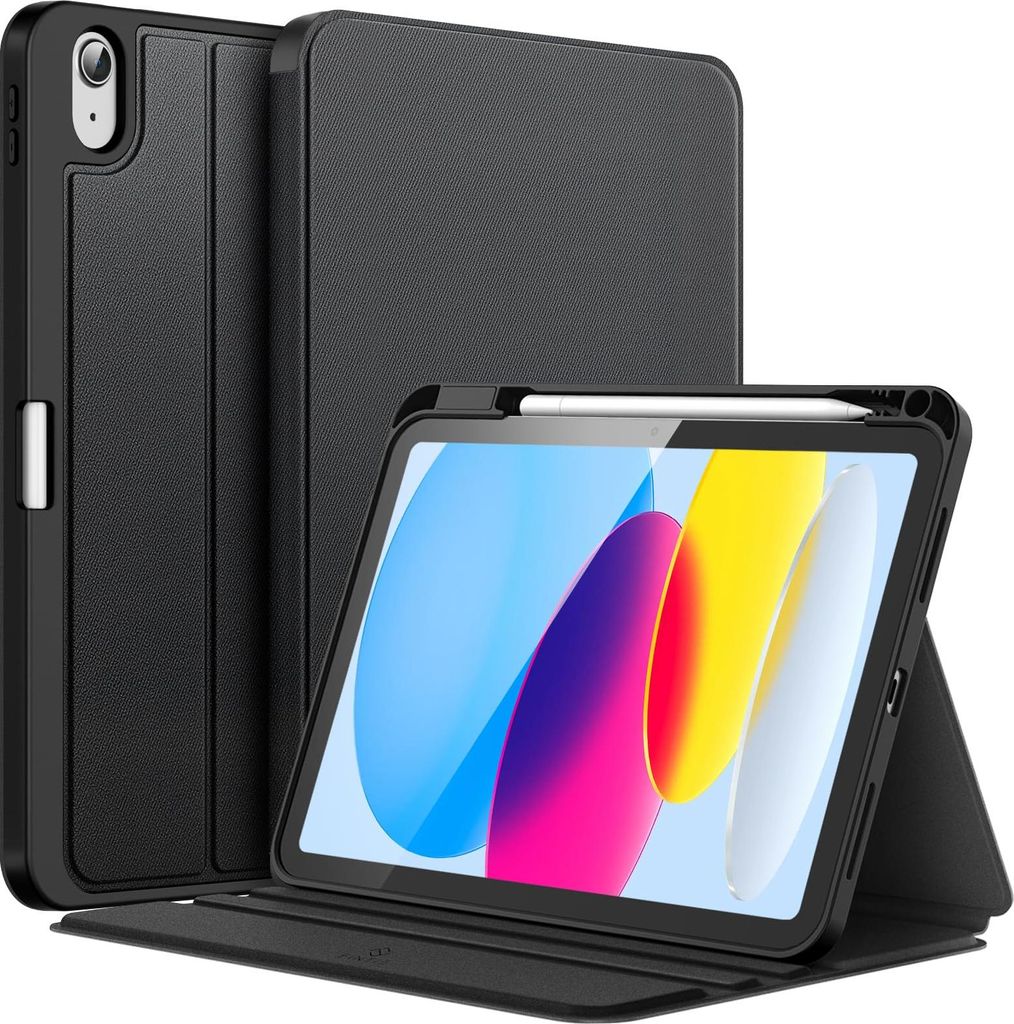 Fintie Hülle für iPad (A16) 11. Generation 2025 11 Zoll/10. Generation 2022 10.9 Zoll mit Stifthalter – Dünner Ständer Schutzhülle mit Stoß...