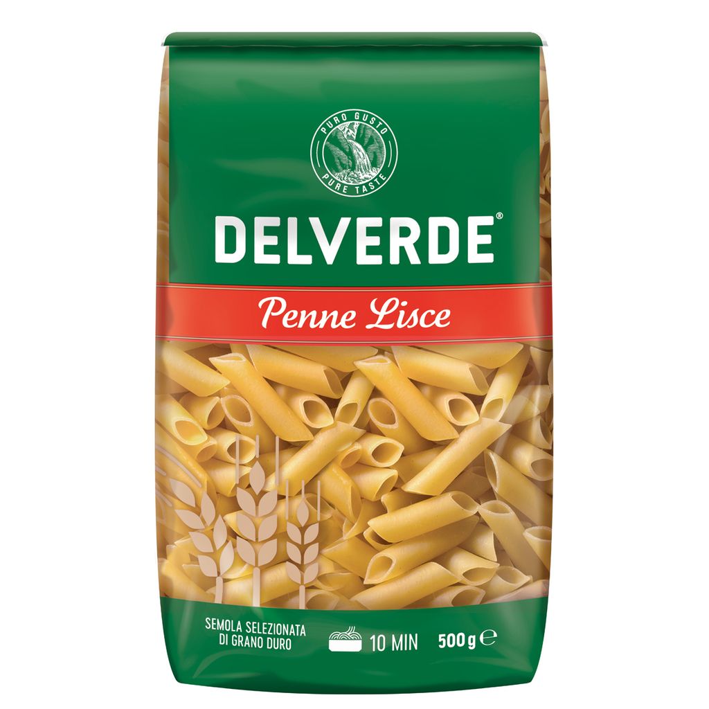 Delverde Penne Lisce Selezionata di Grano Duro pâtes de blé Image du produit 