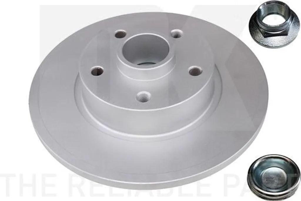 Disque de Frein NK Haute Résistance Arrière pour VAUXHALL Vivaro X82 2x