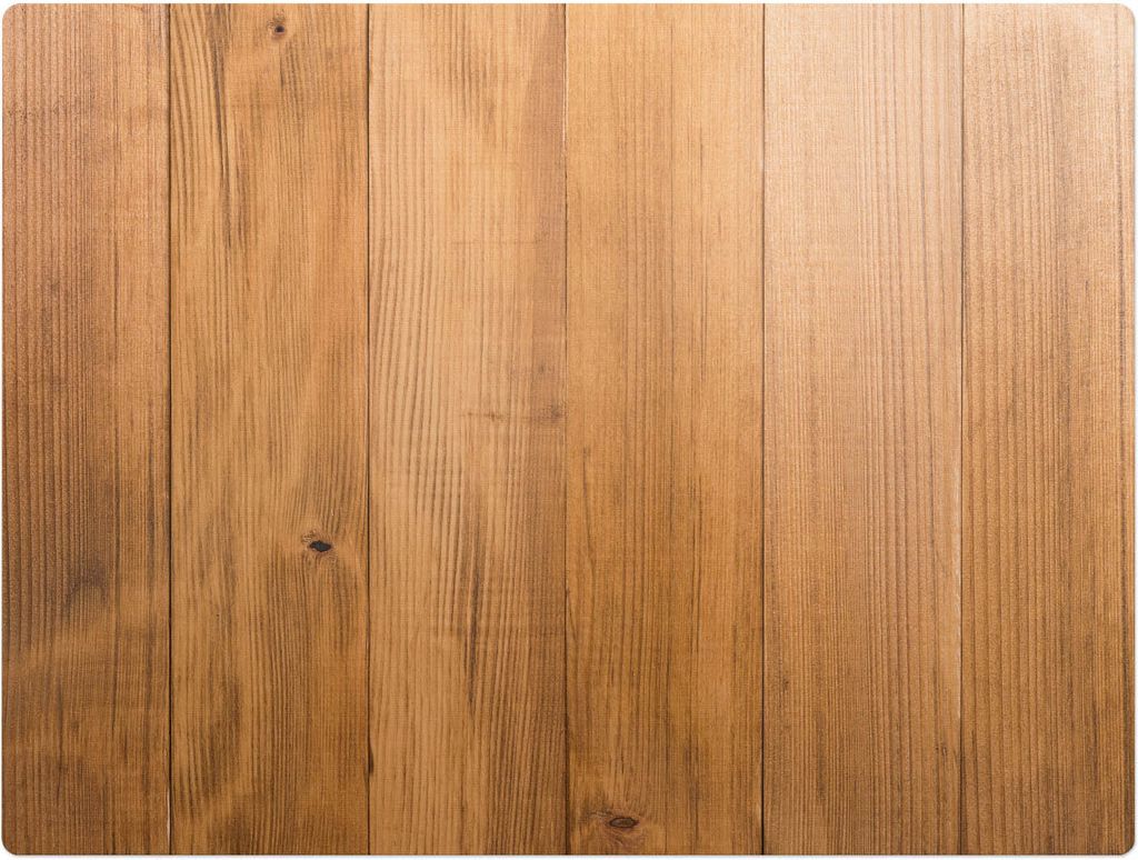 Holzdielen als Hintergrund – Bodenschutzmatte – Stuhlunterlage 120x90 cm – Rutschfest – Hartbodenmatte