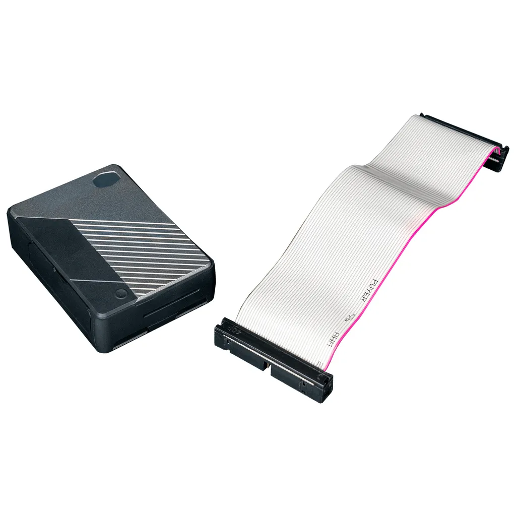 Boîtier Raspberry Pi Cooler Master Pi Case 40 V2 en aluminium noir