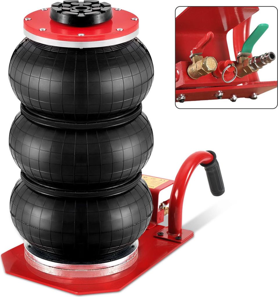 Faziango Triple Bag Air Jack 3 t - Luftkissenheber 140-450 Produktbild 