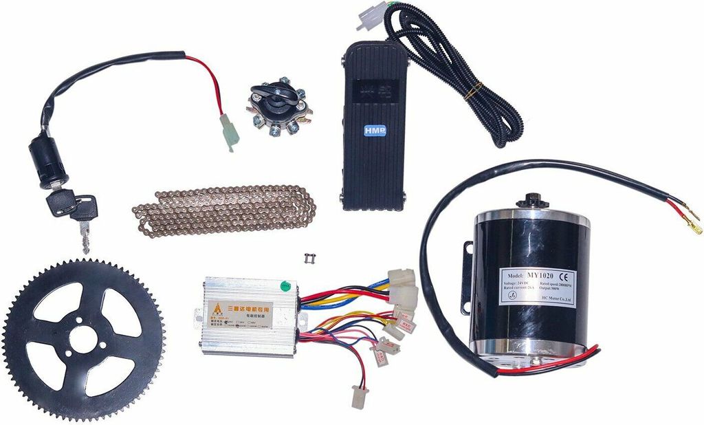 Elektro Motor Bausatz 24V 500W ohne Halter