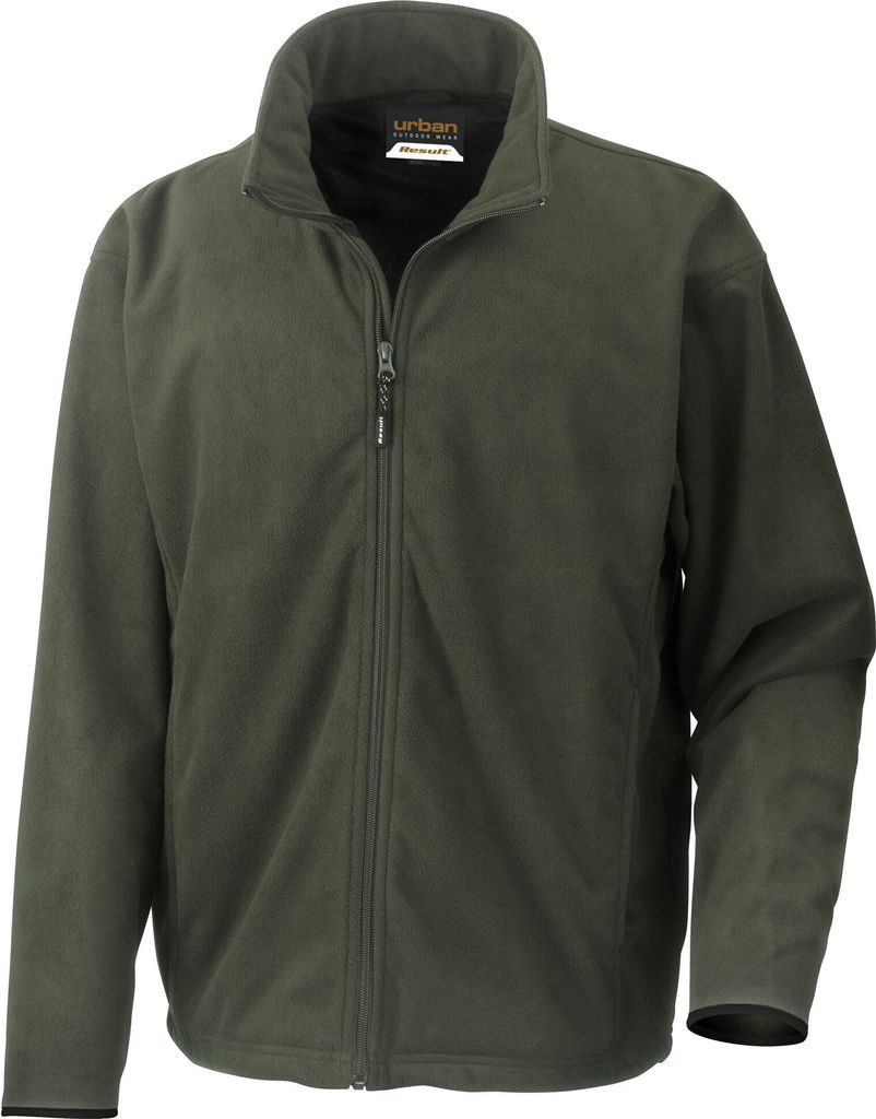 Result - "Urban Extreme Climate Stopper" Fleecejacke für Herren/Damen Uni PC6669 (XL) (Moosgrün)