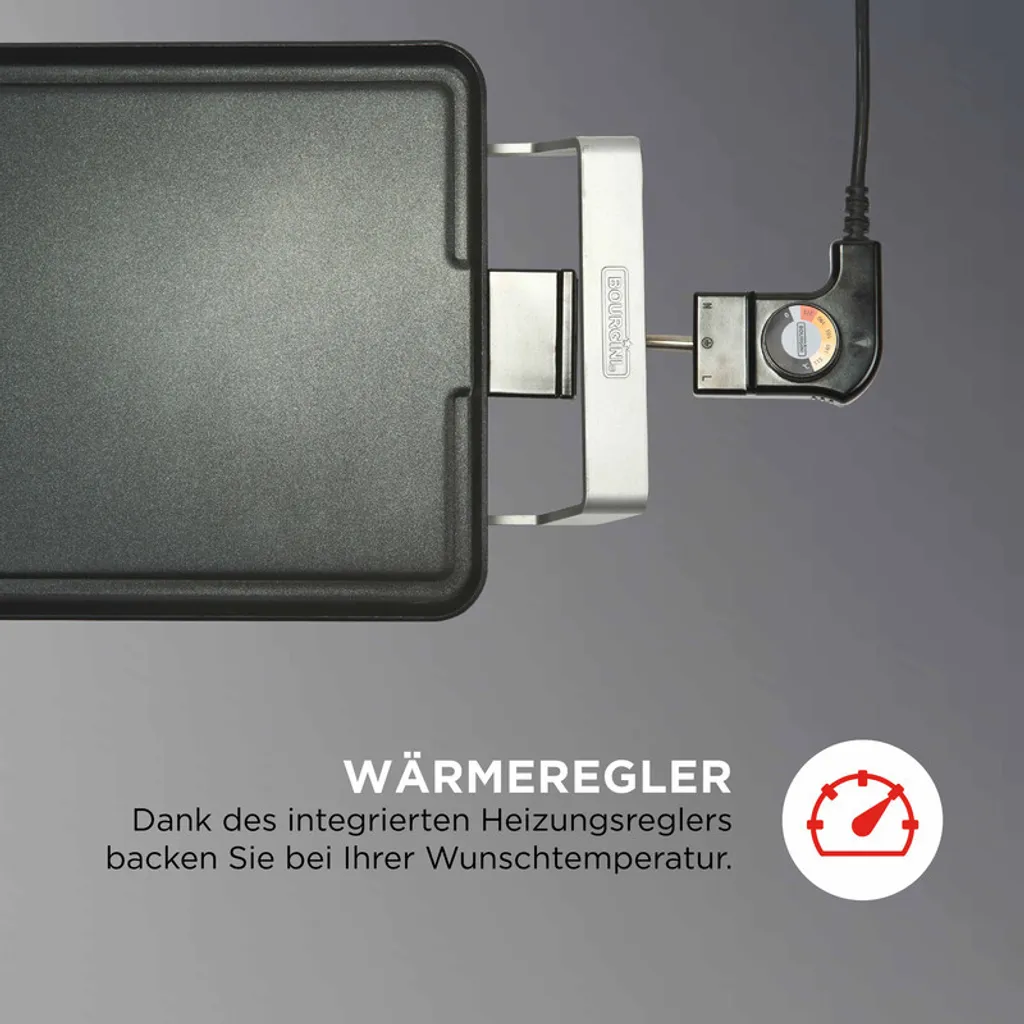 Plancha et gril électrique de table 1800W avec couvercle transparent M
