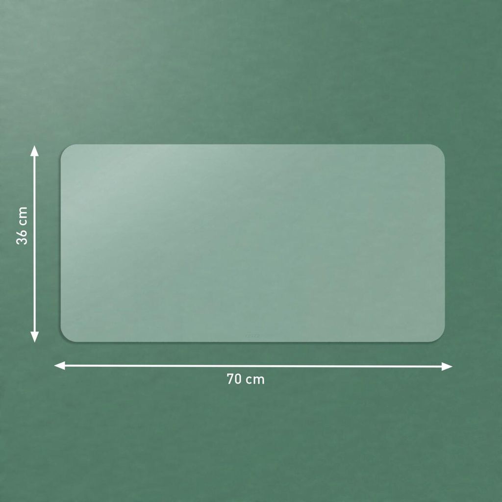 Leitz 53810003, Priehľadná, Polyvinylchlorid (PVC), 360 mm, Obrázok produktu 