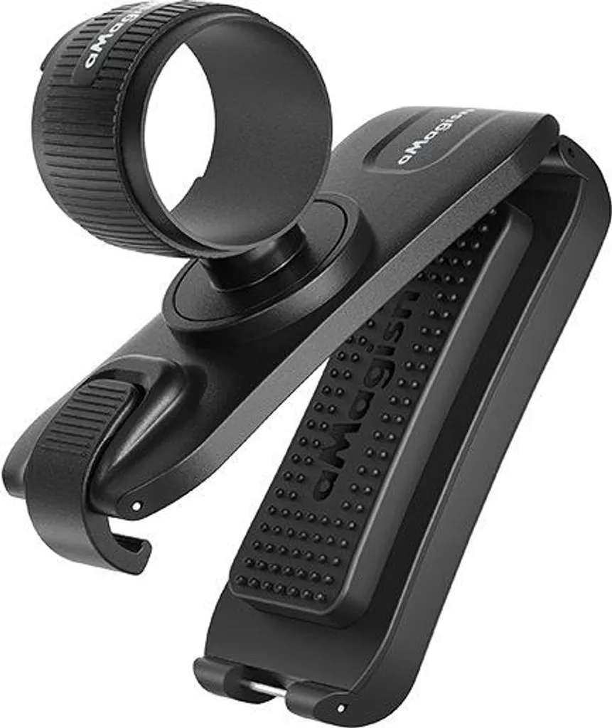 Support Selfie Stick en ABS et Silicone Antidérapant pour Insta360 Noir - 3