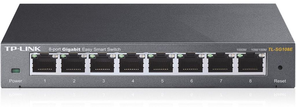 TP-LINK JetStream TL-SG108E Easy Smart Switch Produktbild 