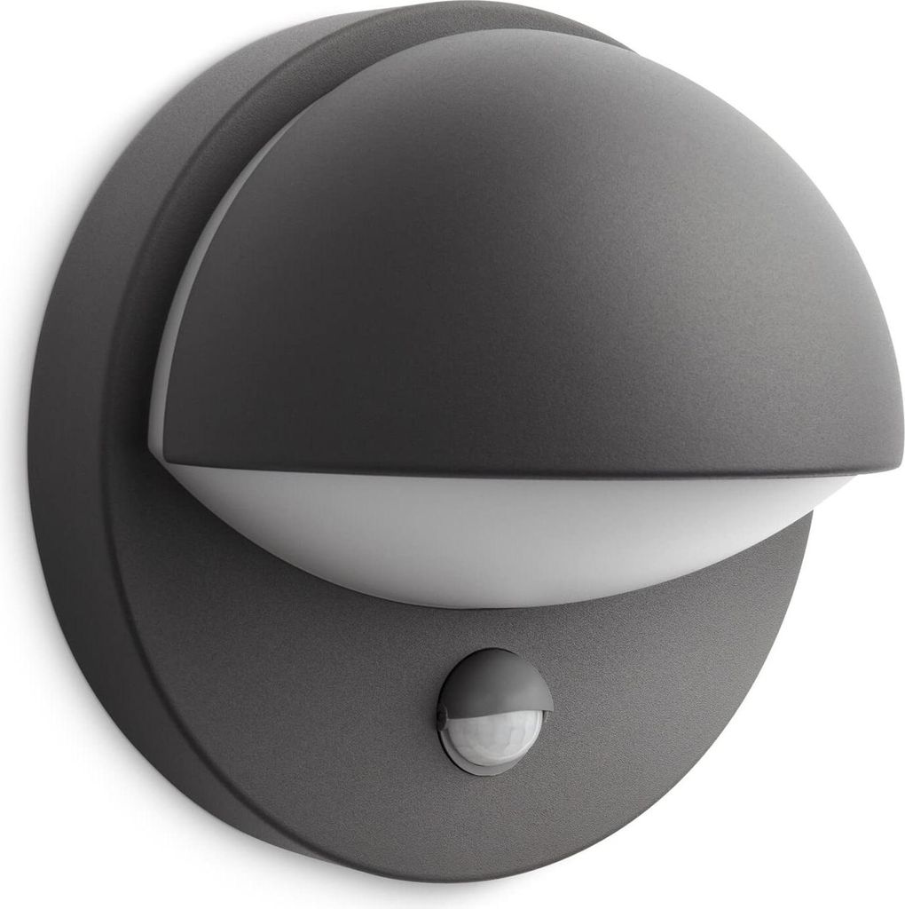 Záhradná nástenná lampa Philips čierna E27 12 W Obrázok produktu 