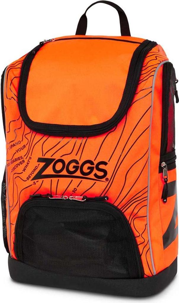 Zoggs Planet R-pet 33l Rucksack Orange,Schwarz Orange,Schwarz One Size