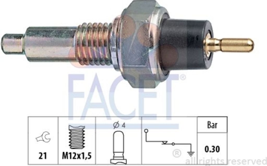 SGR Öldrucksensor Öldruckschalter M12x1,5 lang