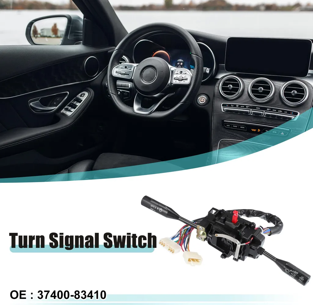 Commodo de Clignotant Noir pour Suzuki Samurai - Commande de Direction
