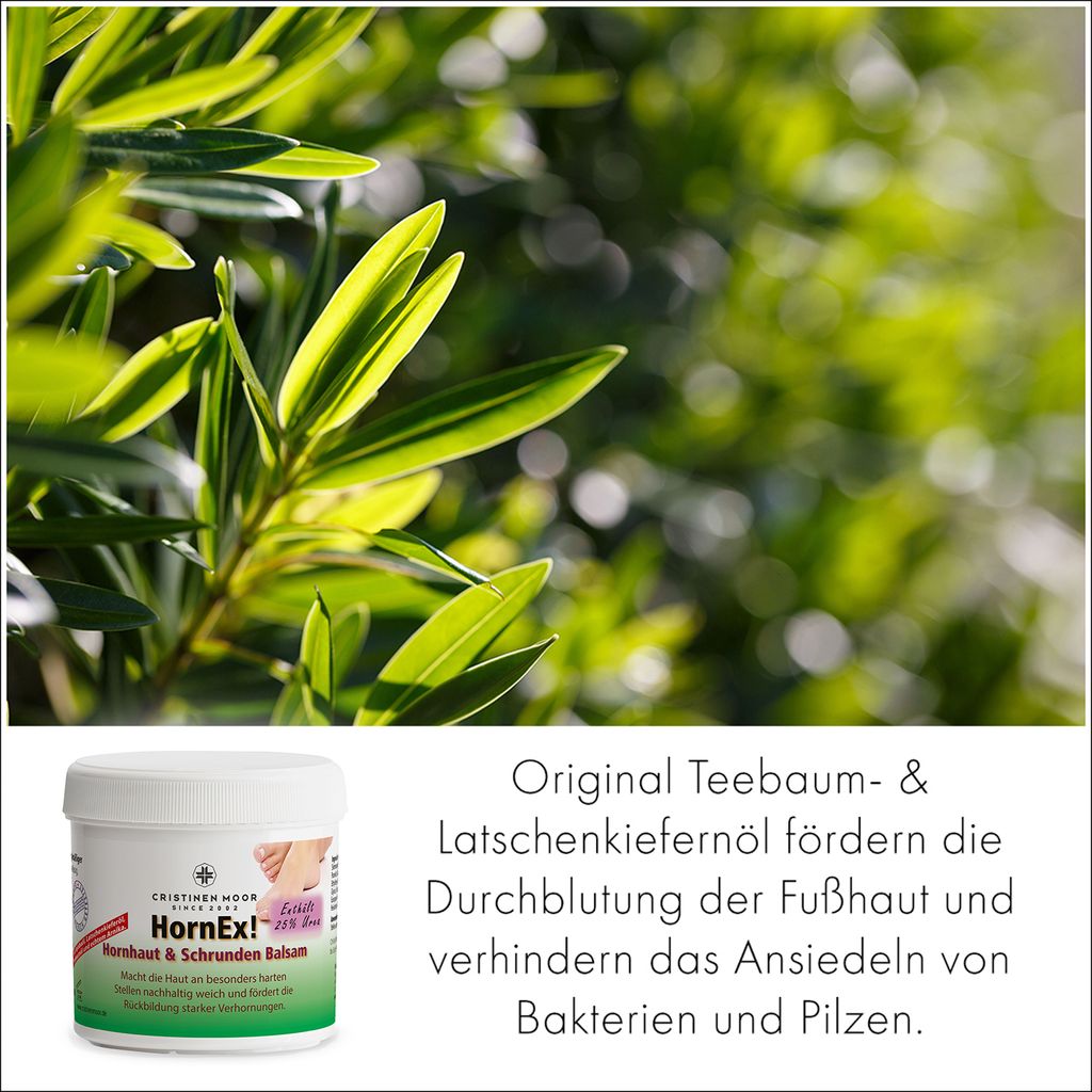 Cristinen Moor HornEx! Hornhaut und Schrunden Balsam mit Produktbild 6