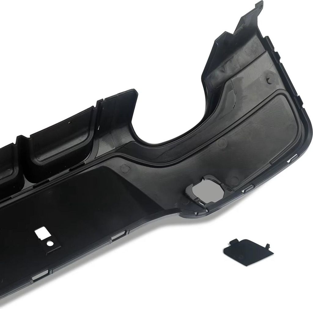 Vorne Splitter – C43 Look – Glanz Schwarz – Für Mercedes C-Klasse W206/S206 AMG (2022-2024) – Auto Zubehör