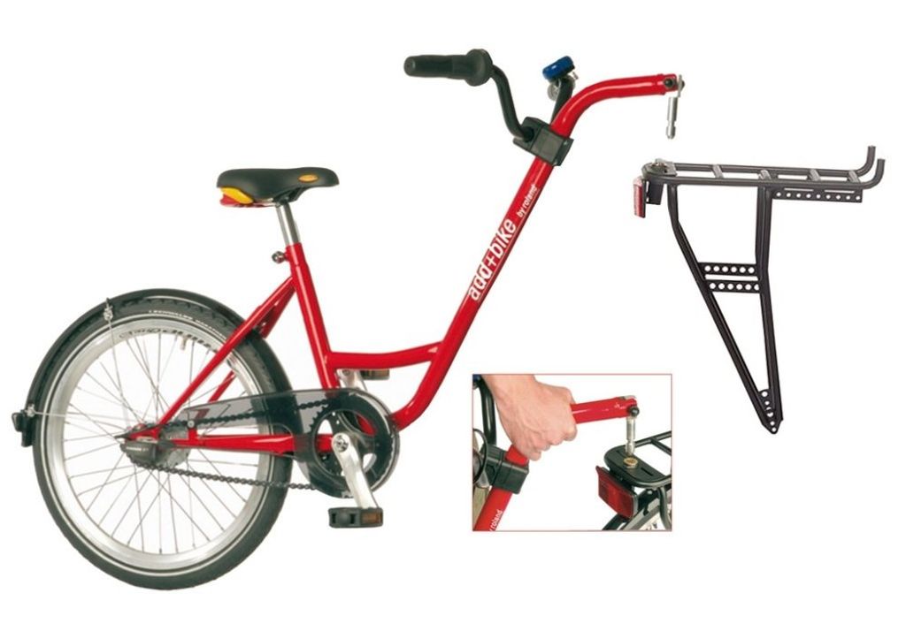 Roland Trailer add + bike rot, 20", ohne Schaltung mit Freilauf