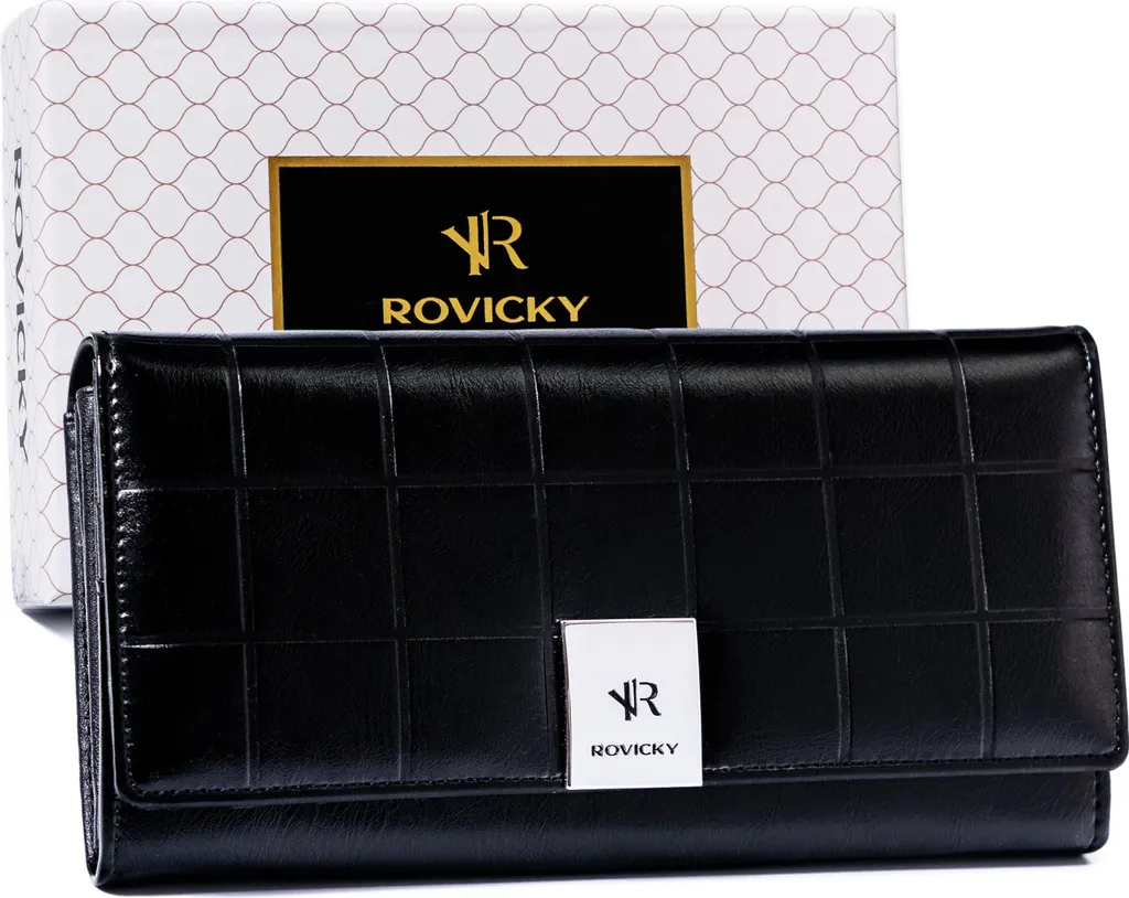 Portafoglio Rovicky 229890: L'Accessorio Business in Pelle Bovina