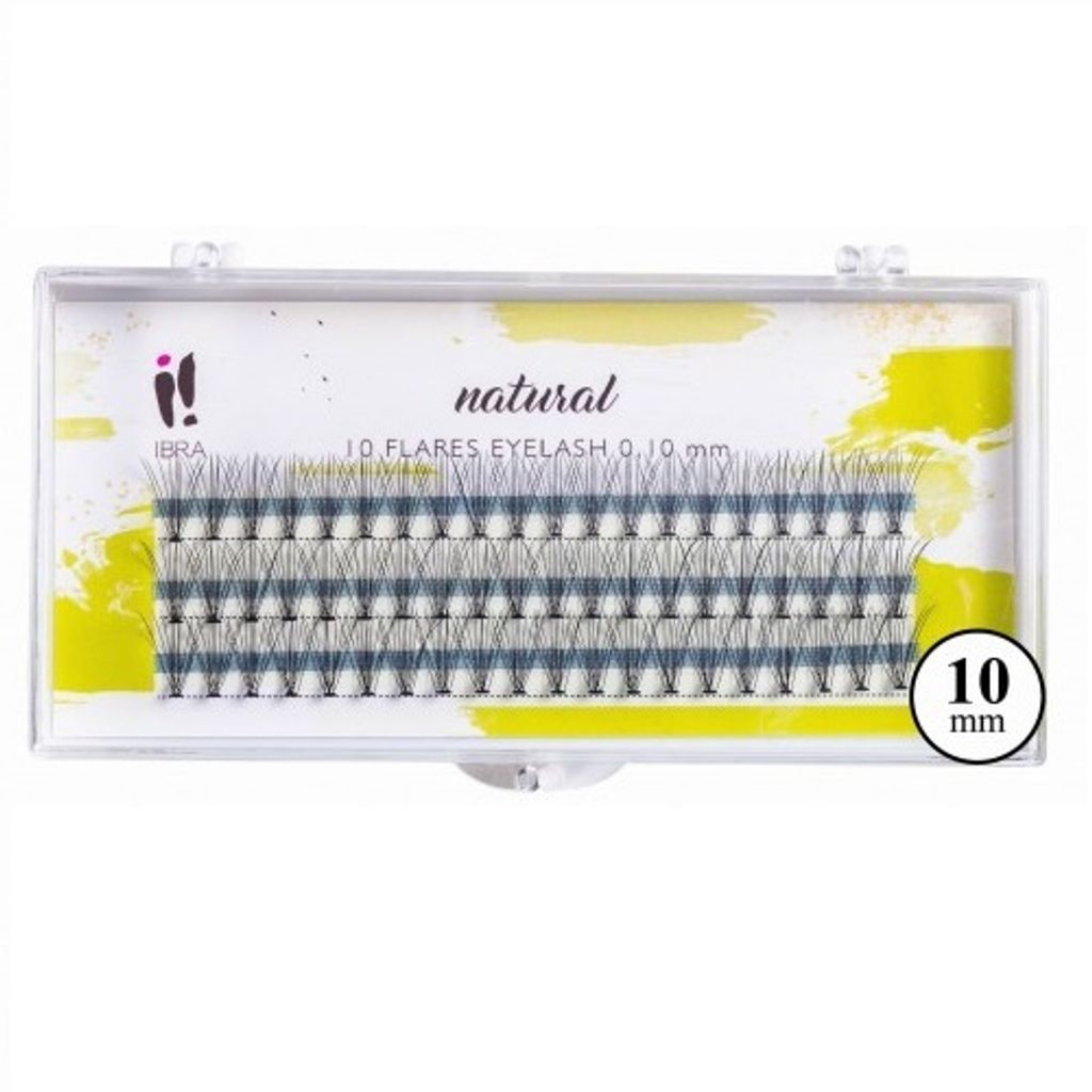 Ibra Extension de cils naturels sans nœuds 0.10 C-10mm Image du produit 