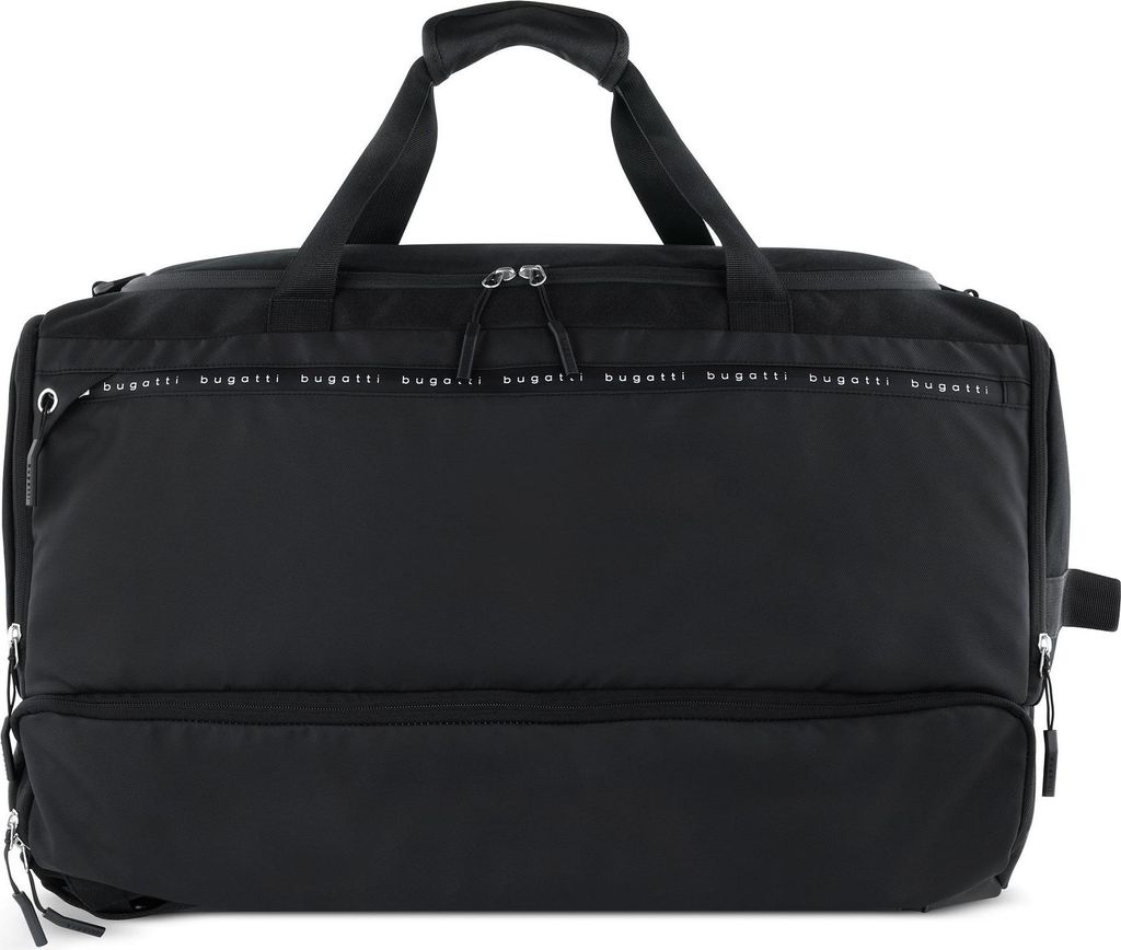 bugatti Reisetasche Sporttasche Blanc DeLight Weekender 2 in 1 Black schwarz