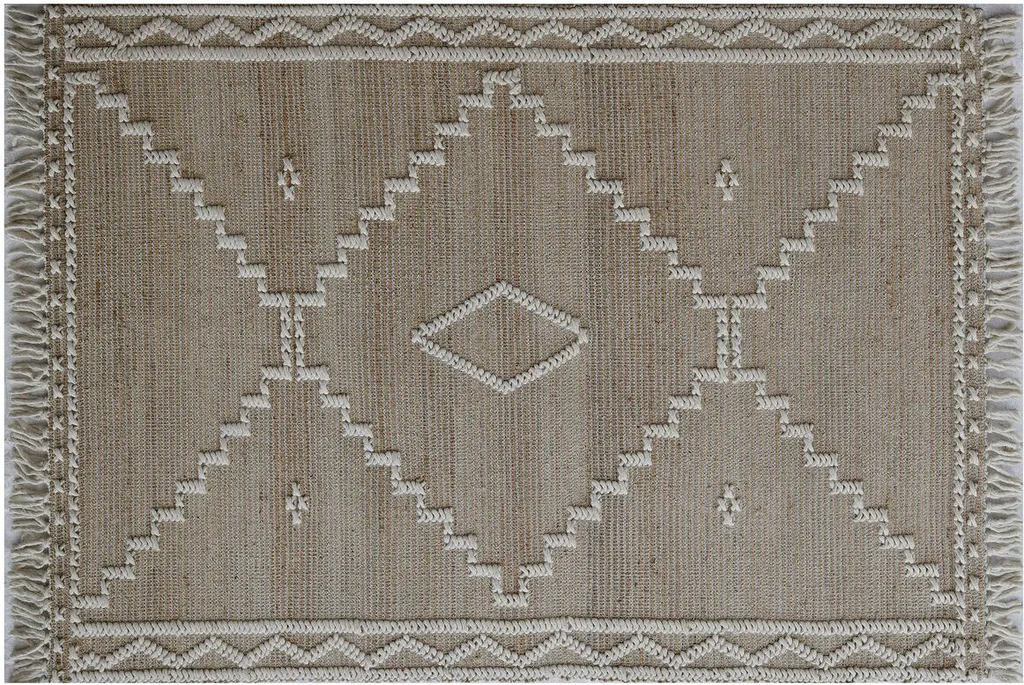 Tapis Boho ESPRIT 140 x 200 cm - Tapis Moelleux Épaisseur 1 cm Confortable
