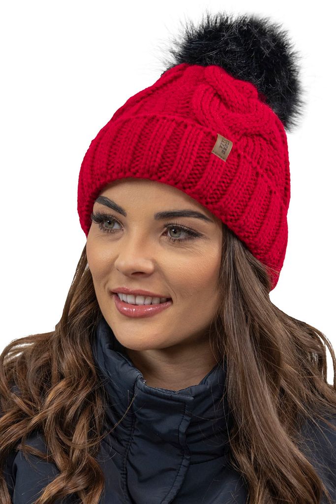 Vivisence Strickmütze damen - Bommelmütze Strickmützen Produktbild 