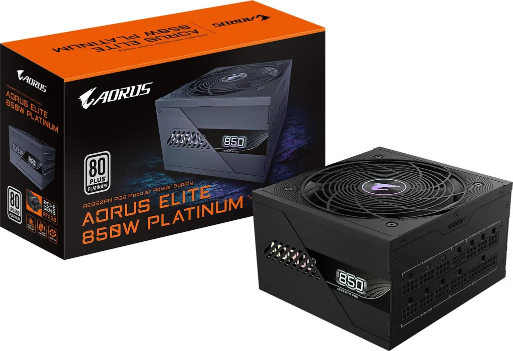 GIGABYTE P850W AORUS ELITE Platinum - Alimentatore PC Professionale
