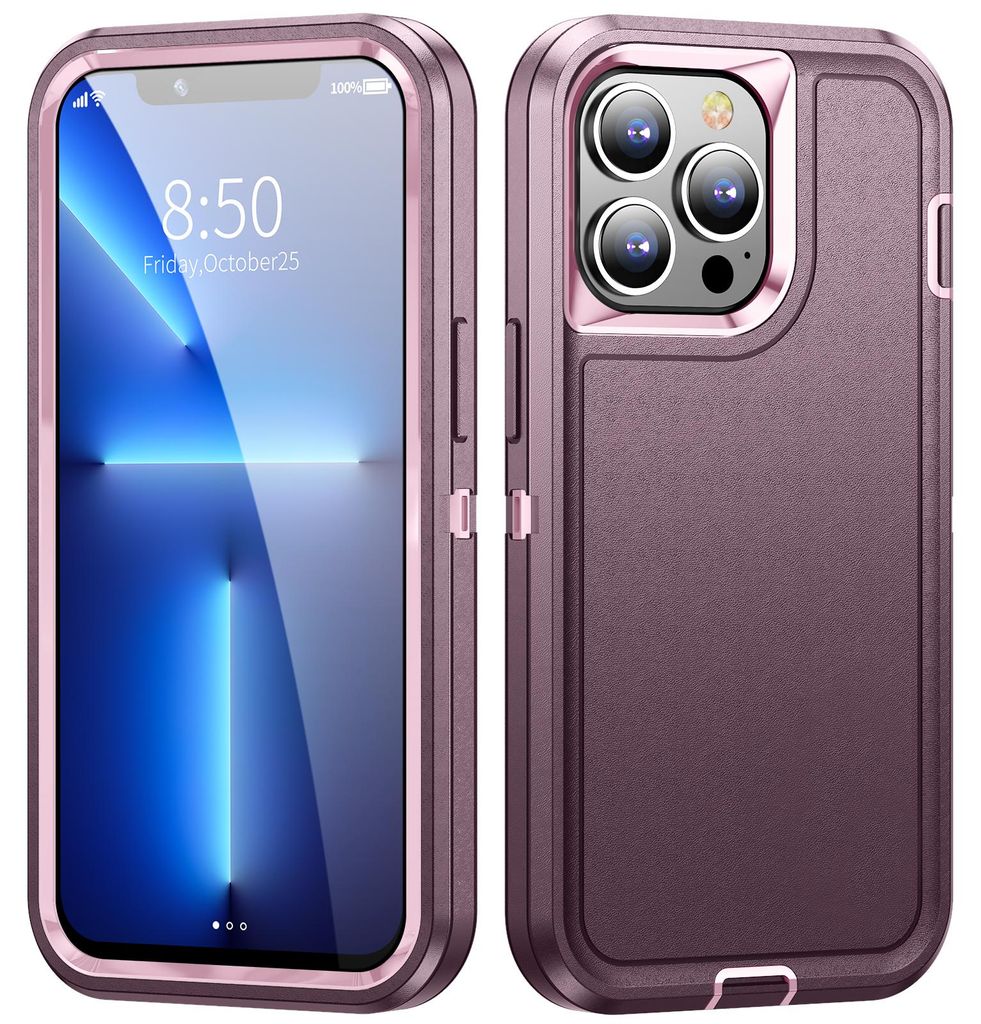 Handyhülle für iPhone 13 Pro Max Hybrid Dreilagige Produktbild 