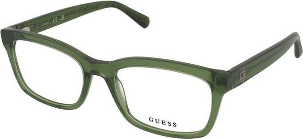 Guess GU50252 096 shiny dark green 55/19/145 Herren Brillen