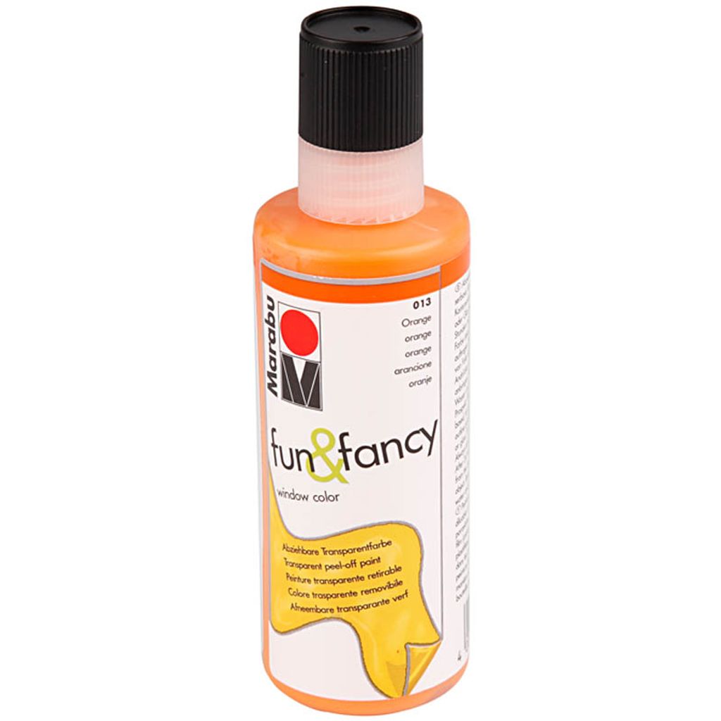 Marabu 04060004013, Orange, Glasfarbe, Flüssigkeit, 80 ml, Produktbild 