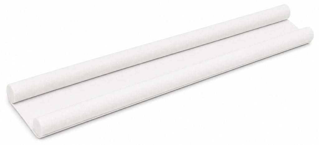 Zugluftstopper Türdichtung 95 cm Weiß – Luftzugstopper Produktbild  KI-generiertes Bild