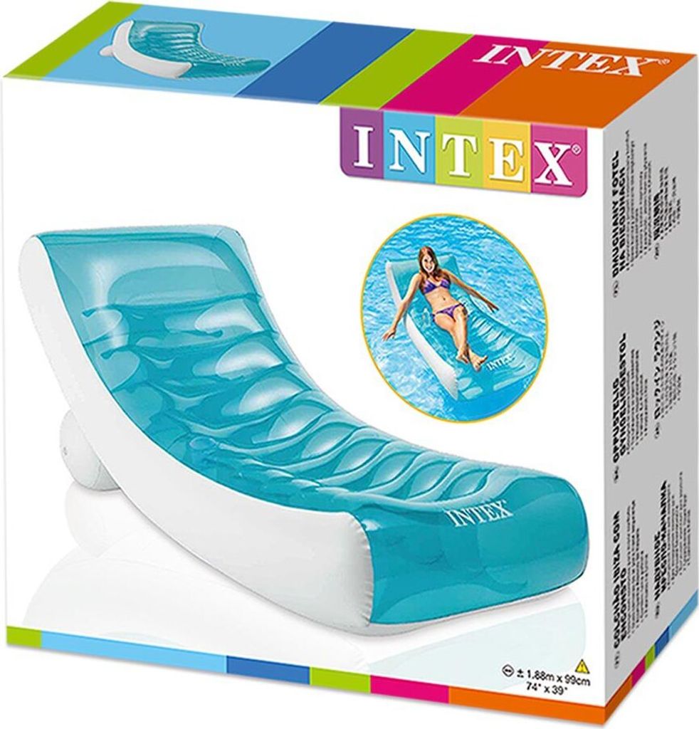 INTEX Luftmatratze Rockin 188 x 99 cm, Lounge Produktbild 14
