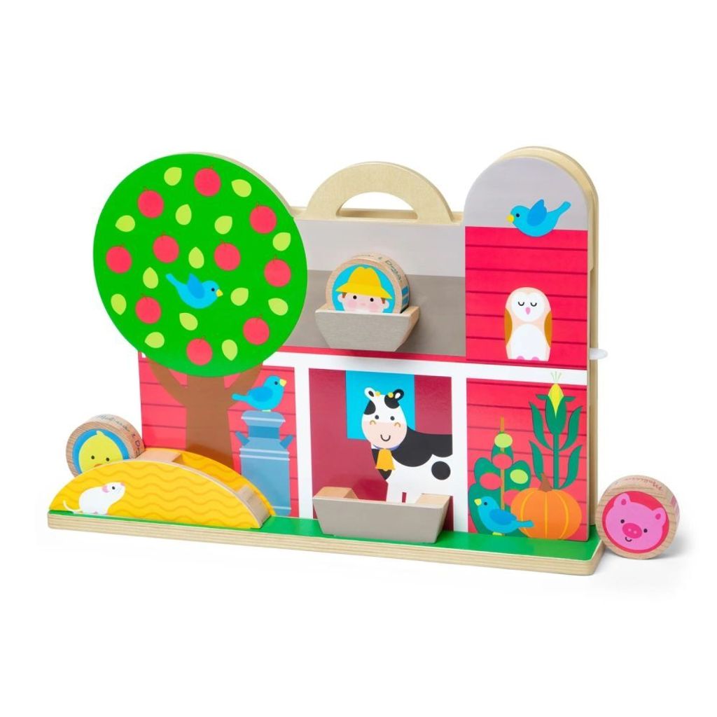 Interaktivní hračka Melissa & Doug Stodola se zvířaty Obrázek produktu 