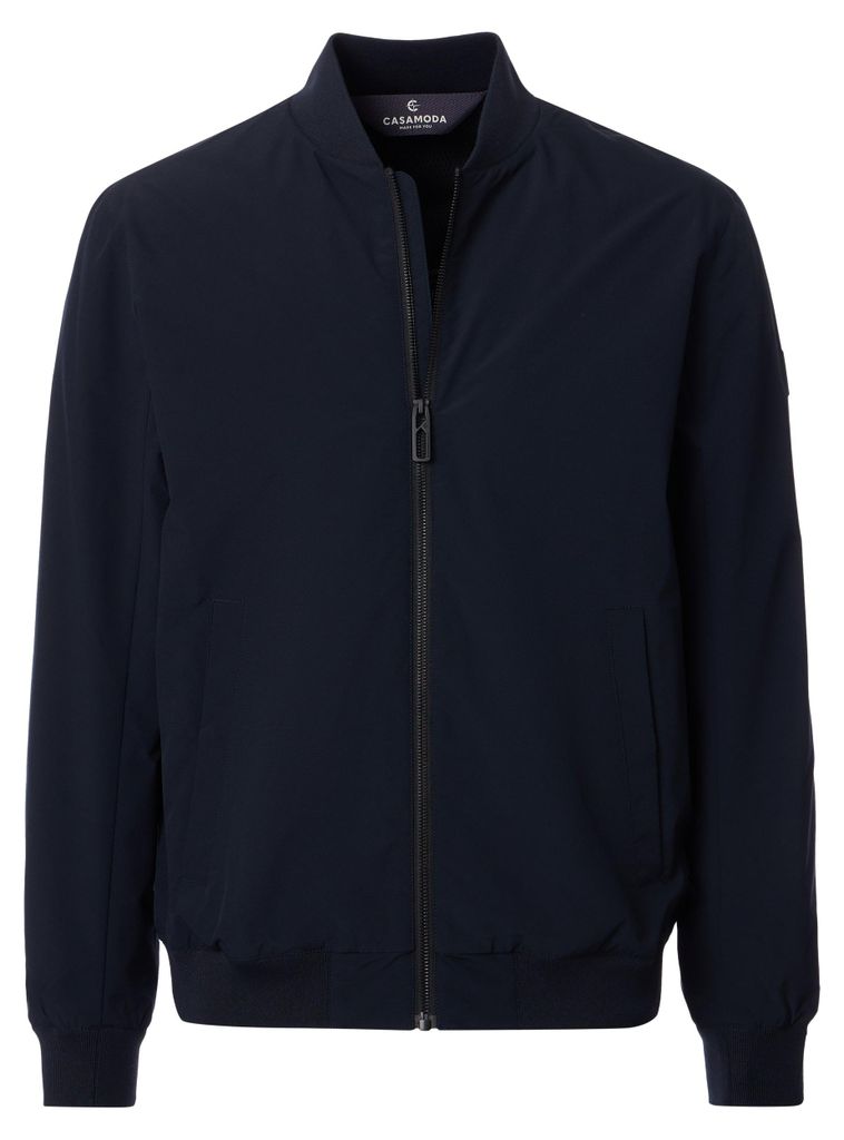 CASAMODA Outdoor-Blouson Collegekragen Zipper Regular Marine L