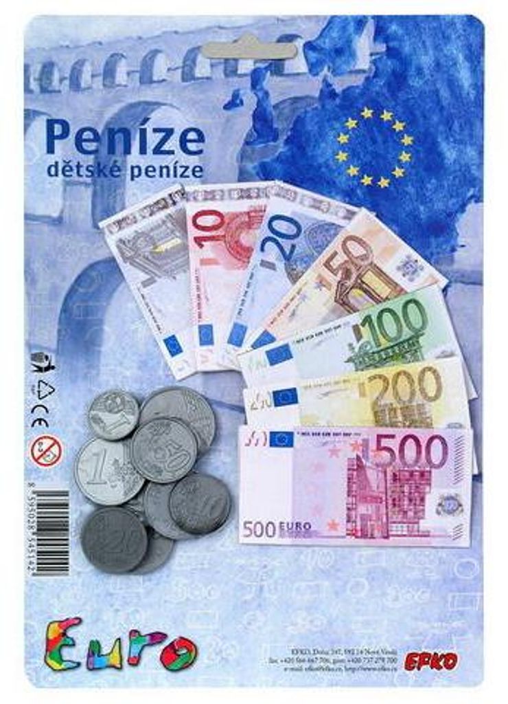 Efko PENÍZE: Kinderen euro's Productafbeelding 