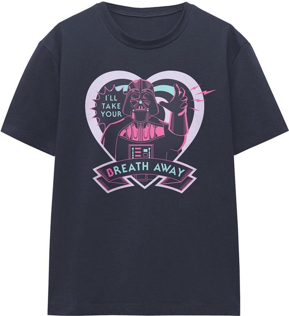 Star Wars - "Take Your Breath Away" T-Shirt für Herren/Damen Uni TV19264 (S) (Marineblau)