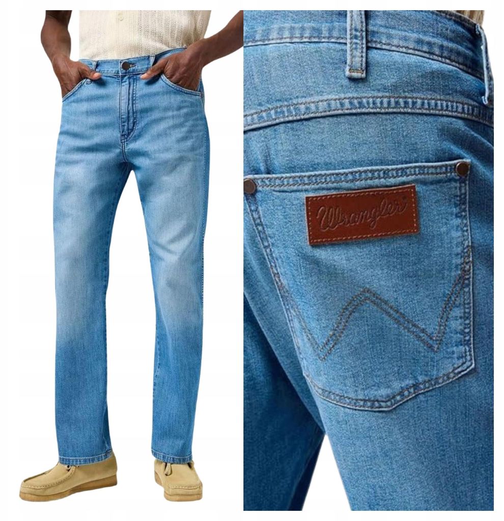 Wrangler | Frontier Herrenjeans, Regular Fit, Blau, W34 L32