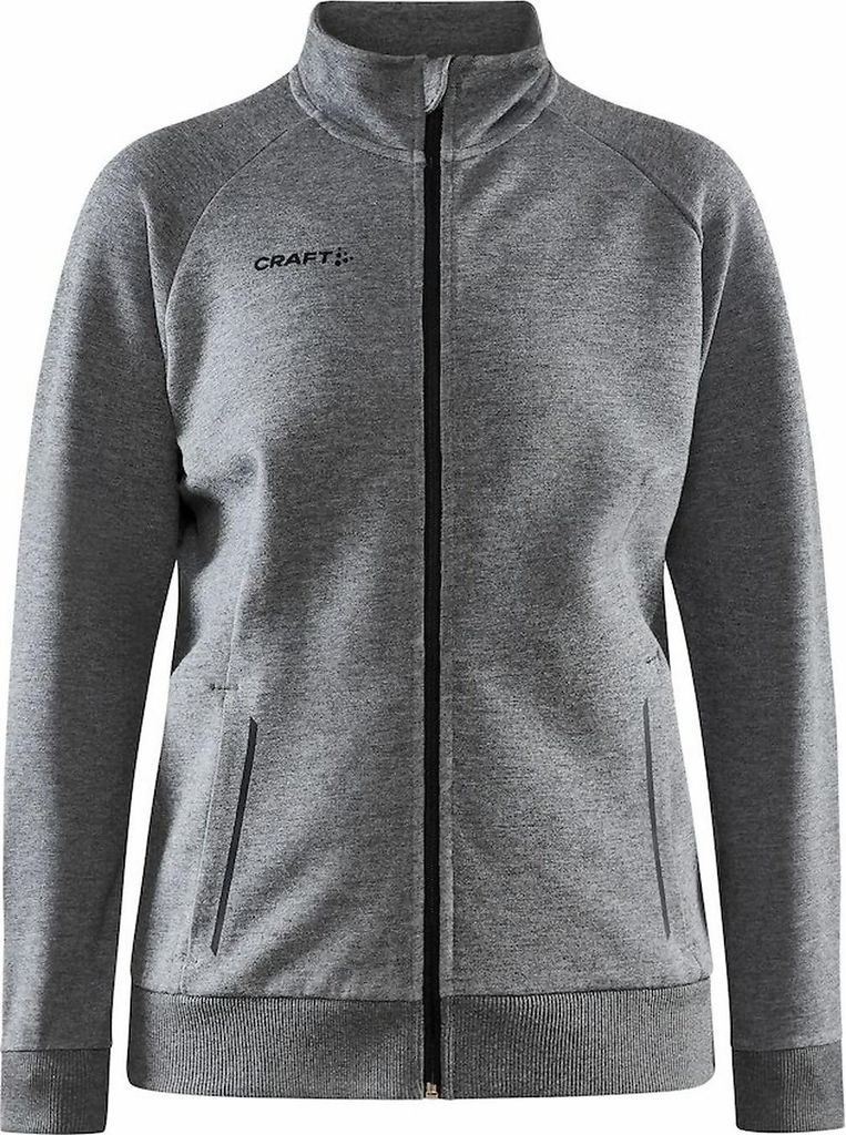 CRAFT Core Soul Full Zip Jacket W Dk Grey Melange S