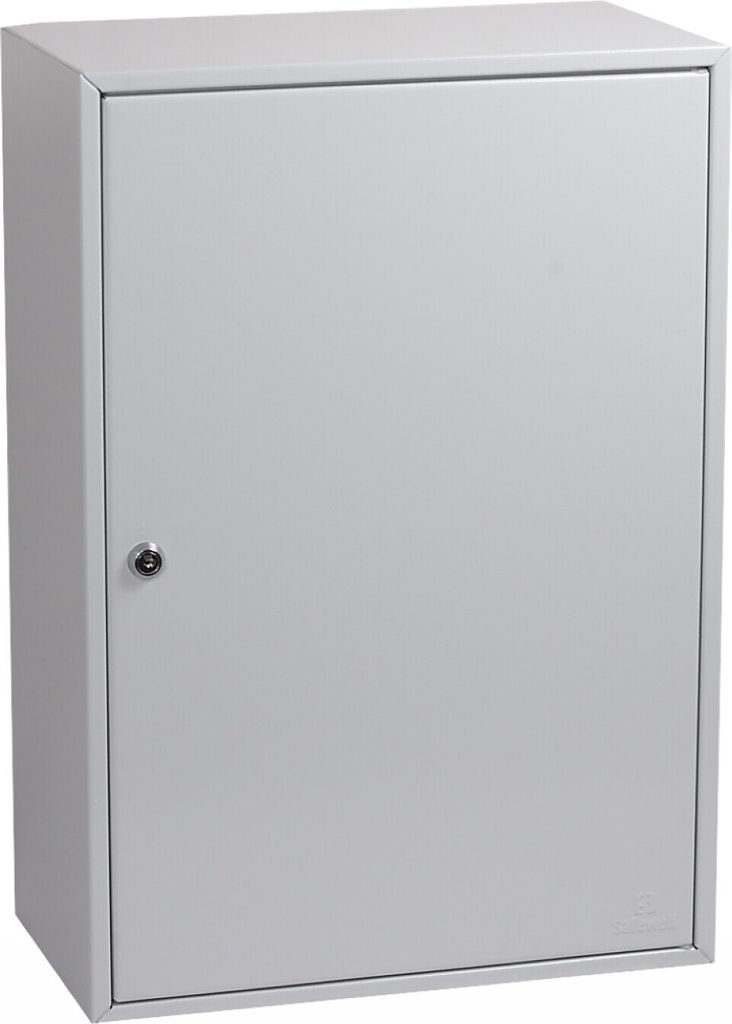 Phoenix KC0604K - Professioneller Schlüsselschrank - 200 Schlüssel- Schlüsselschloss - Grau