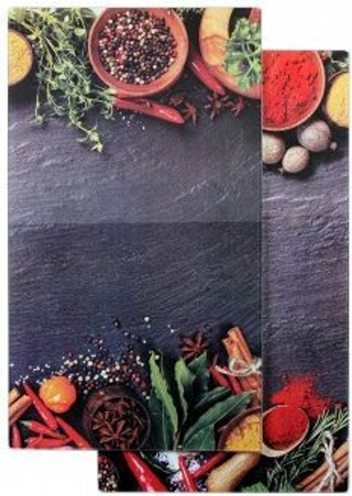 Axentia Schneidebretter-Set: 2 x Schneidebrett 52x30 cm Produktbild 