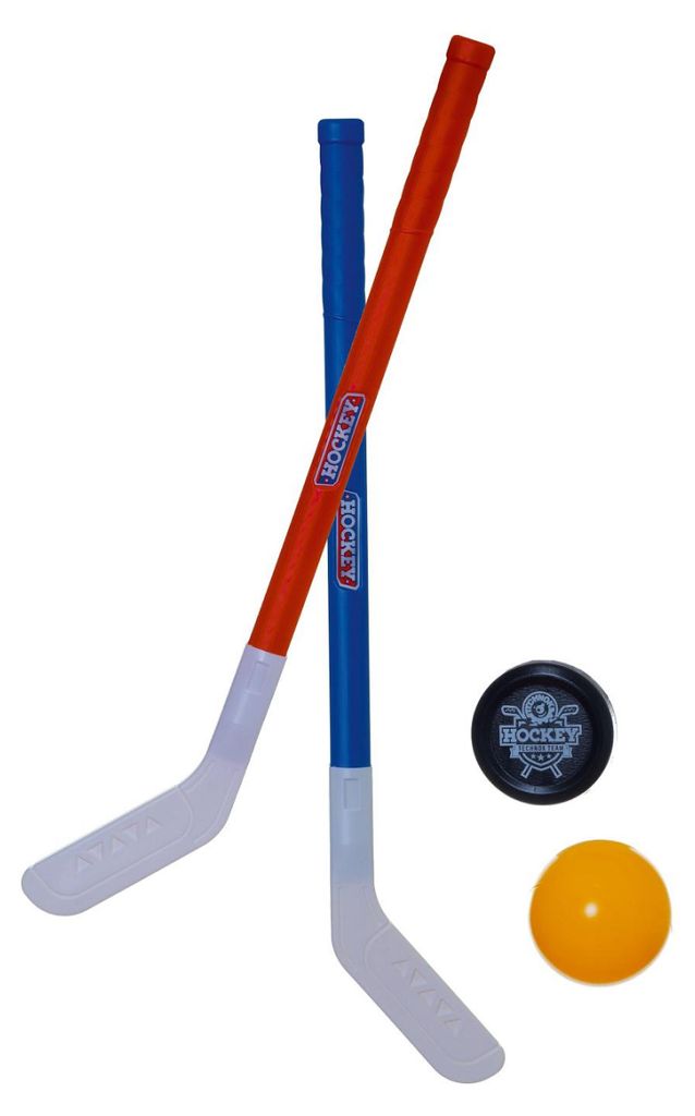 TEDDIES Hockeyschläger mit Puck und Ball Produktbild 