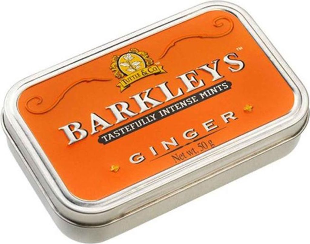 Barkleys Classic mints ginger (50 gr) Productafbeelding 