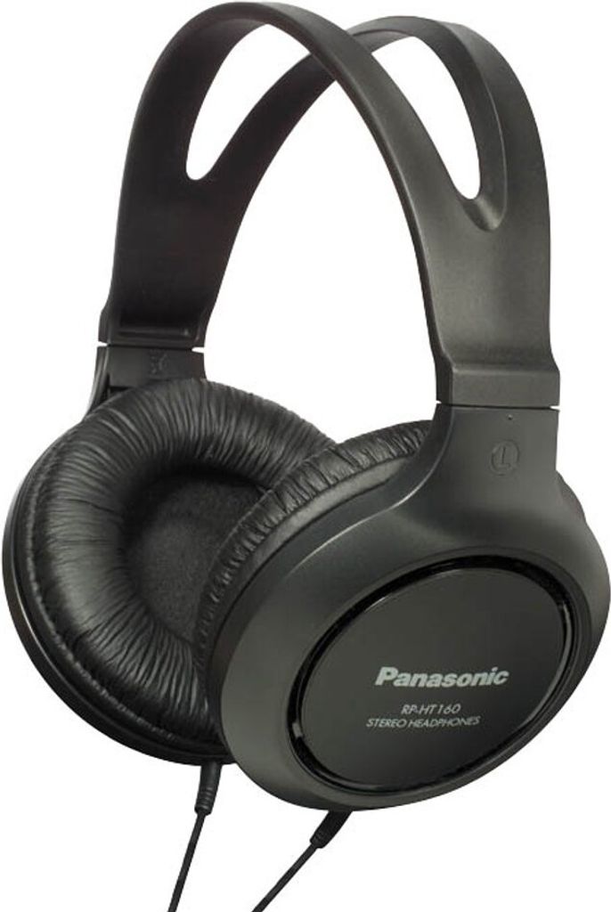 Panasonic | RP-HT161 | Suchawki | Suchawki nauszne | Czarny Zdjęcie produktu 