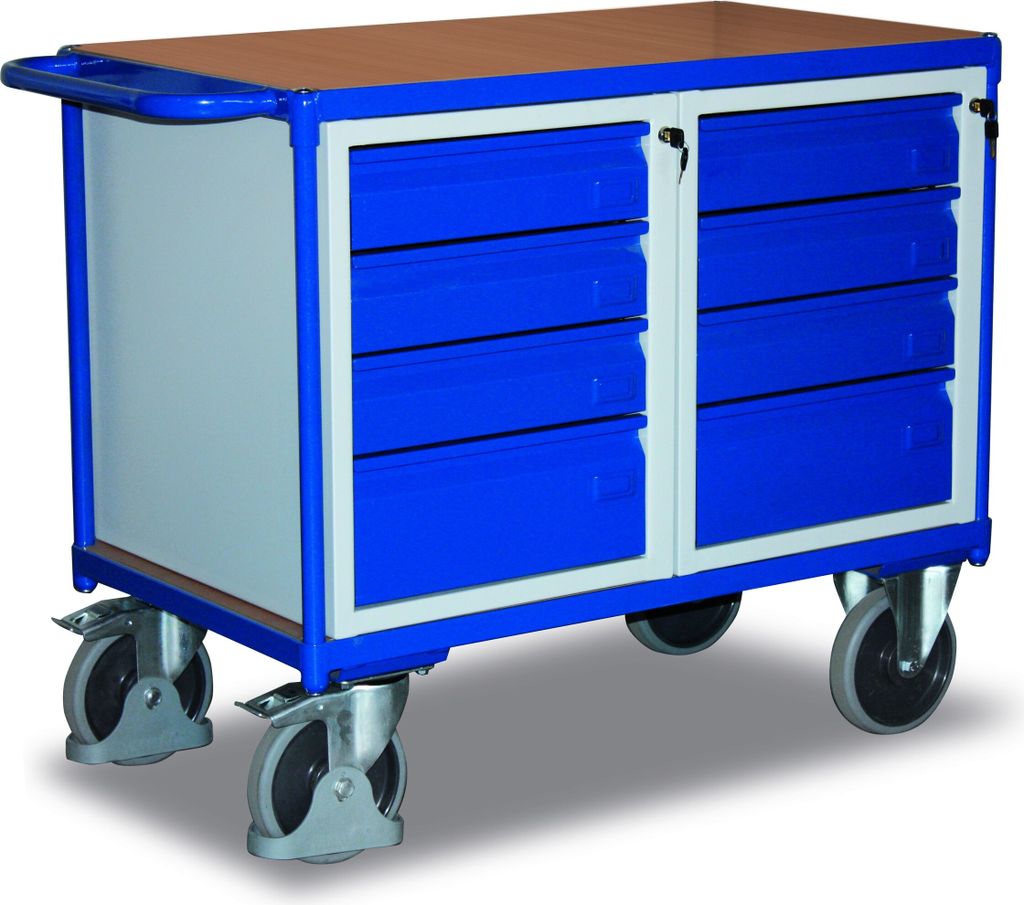 Variofit Werkstattwagen mit 1 Ladefläche sw-600.698