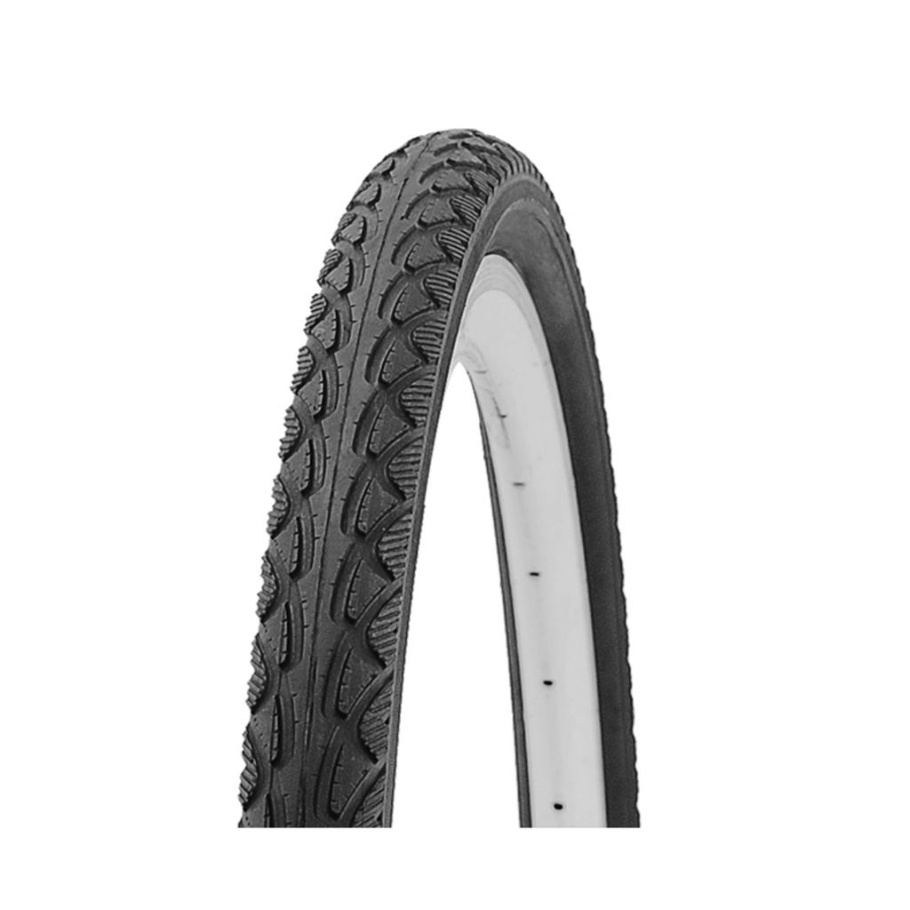 Hakuba Tire P1134, Schwarz mit weißer Linie, 28x1.75, Etro 47-622